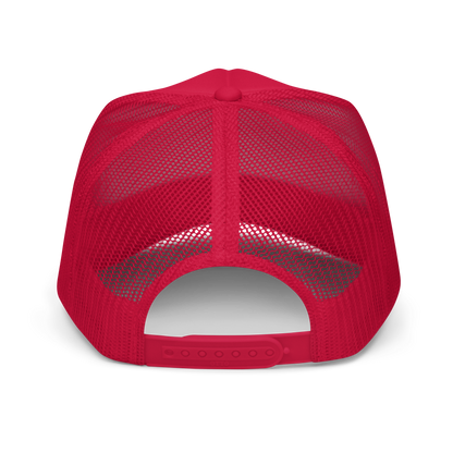 Harris Walz Red Trucker Hat