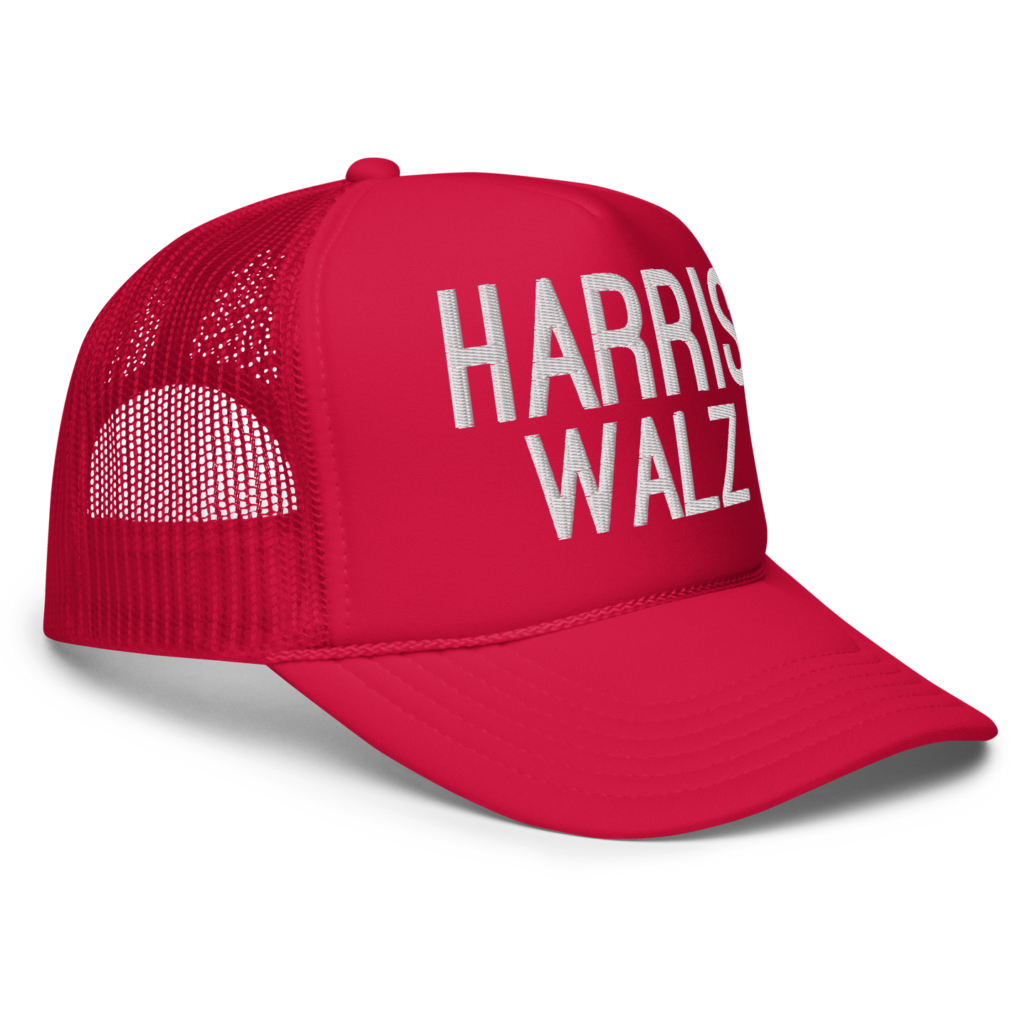 Harris Walz Red Trucker Hat