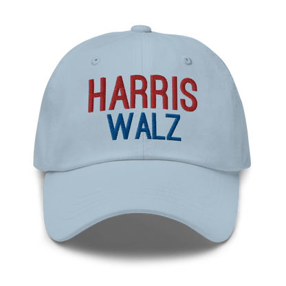 Harris Walz Blue & Red Dad Hat