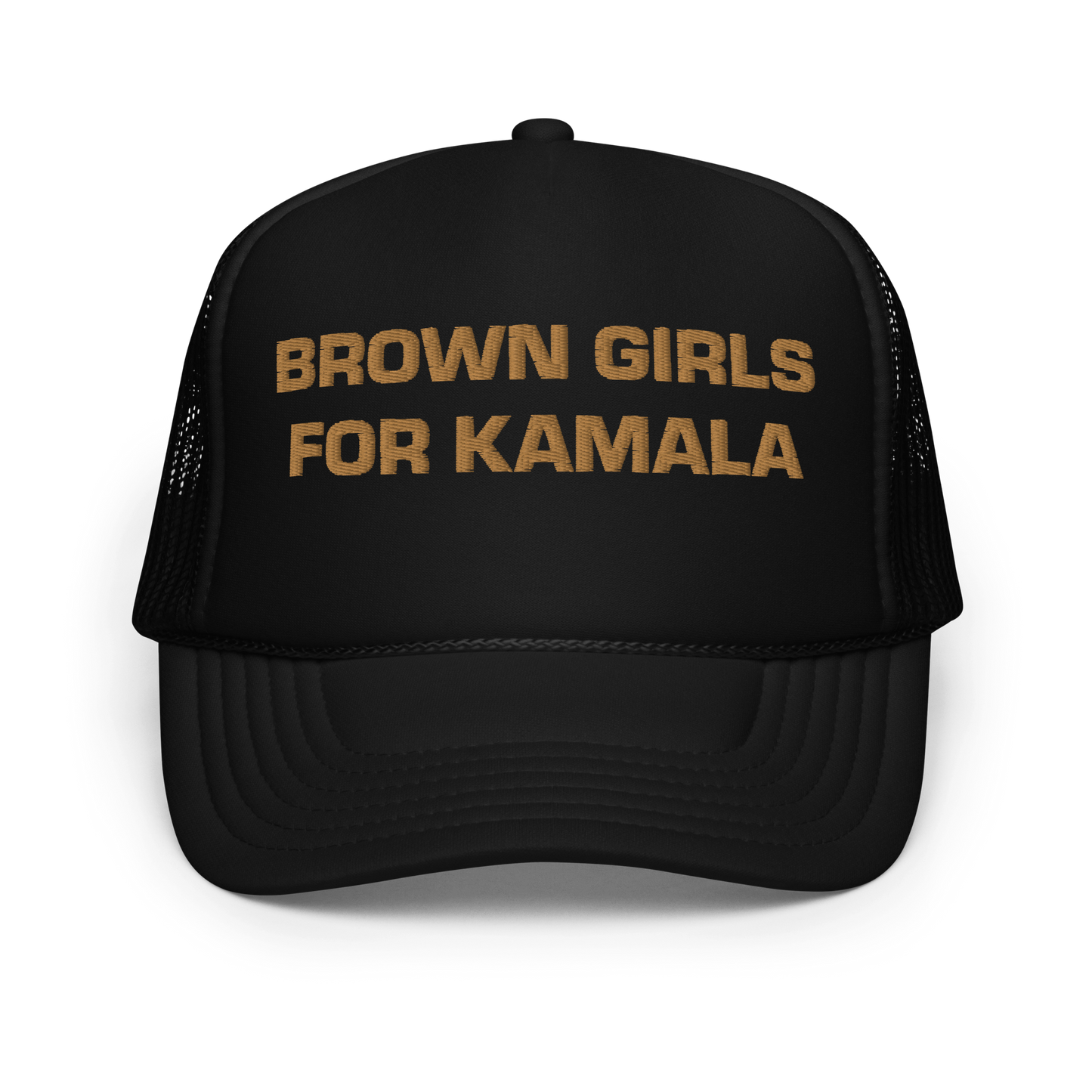 Kamala Brown Girl Trucker Hat