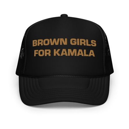 Kamala Brown Girl Trucker Hat