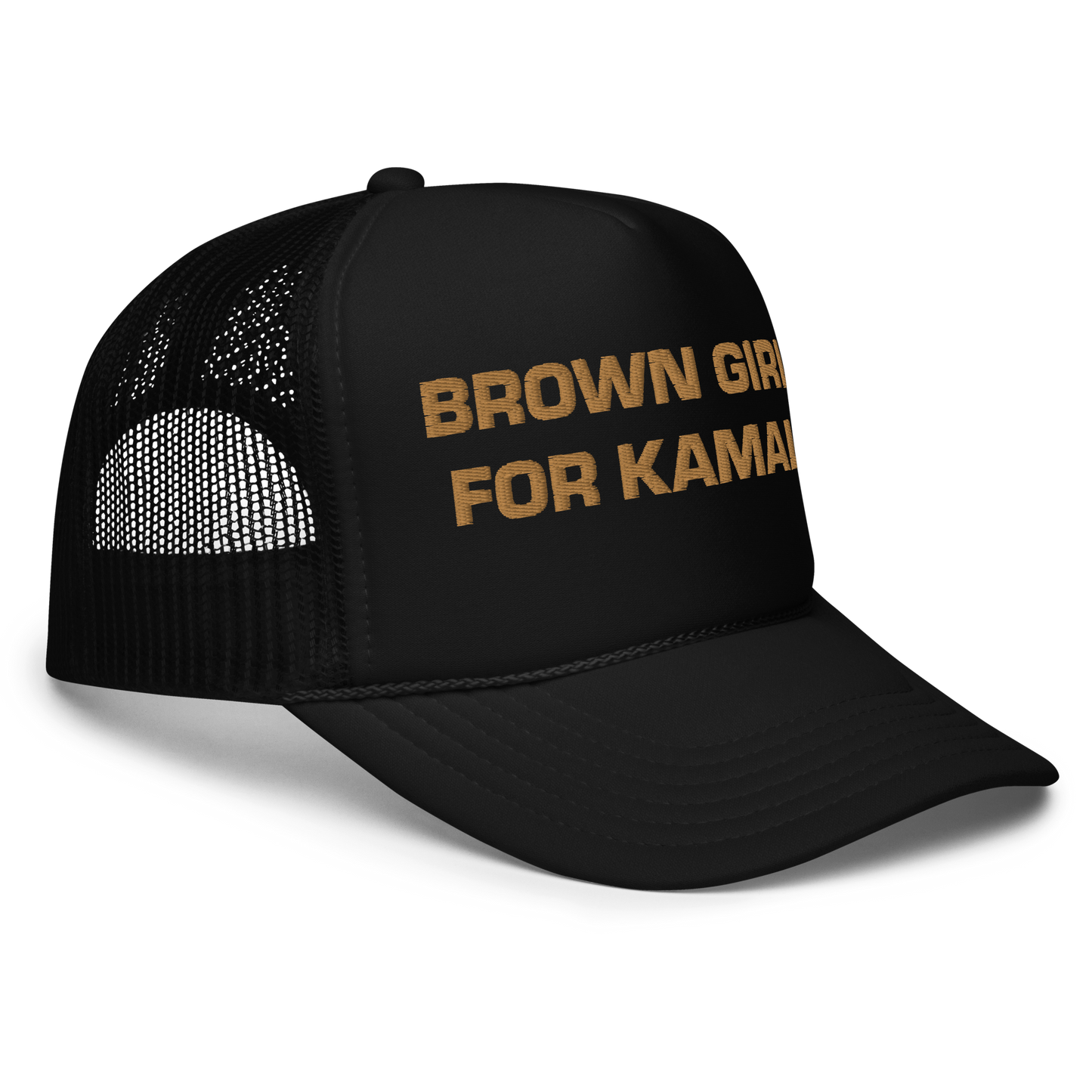 Kamala Brown Girl Trucker Hat